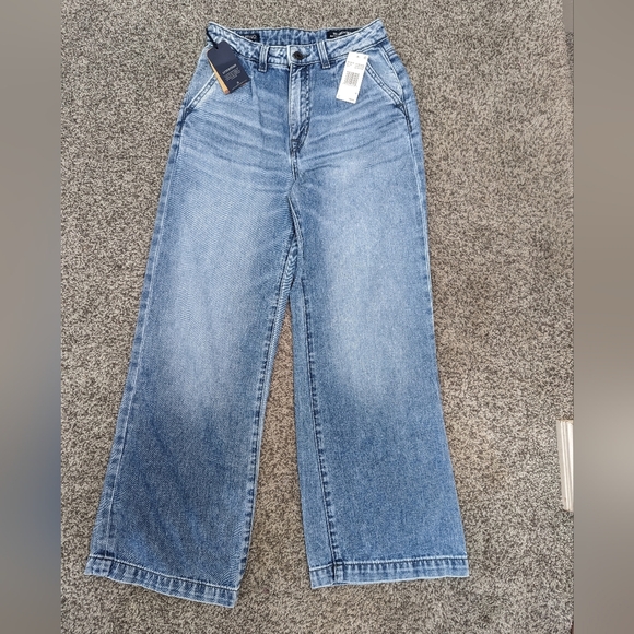 Buffalo Indigo Addisson High-Rise Wide-Leg Jeans - Picture 8 of 10